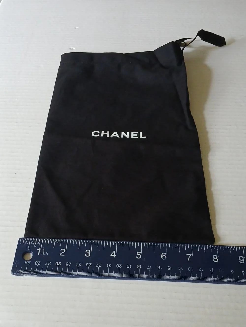 Chanel Dust Bag  Drawstring Storage Dust Bag Black